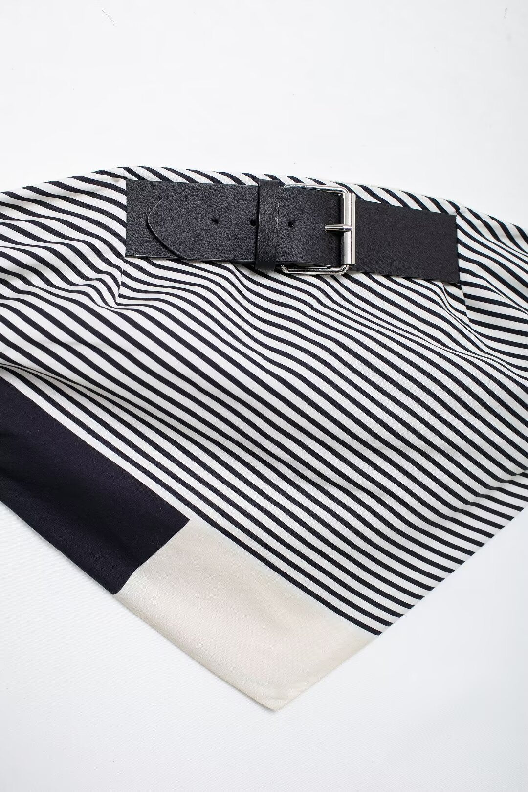 Fall Women Street With Belt Poplin Tube Top