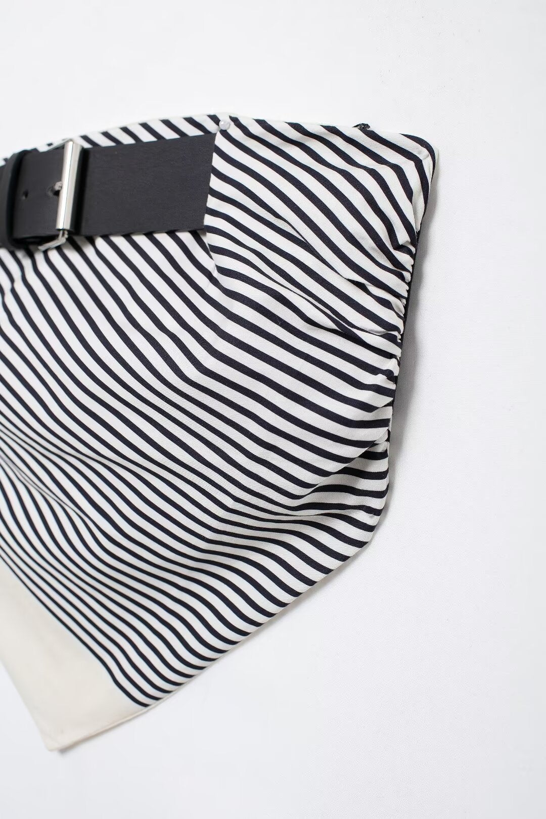 Fall Women Street With Belt Poplin Tube Top