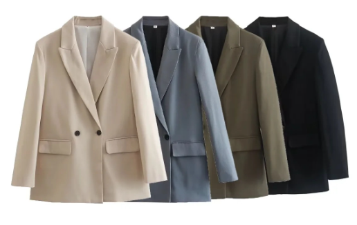 Double-Breasted Women's Blazer - Spring/Summer 2019