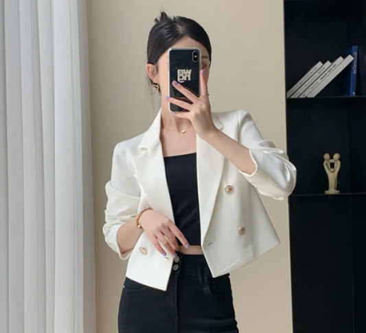 Urban Chic Weißer Blazer